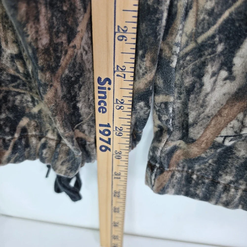 TrueTimber Camo Hunting Cargo Pants DRT Mens Medium 34x30 Missing Button